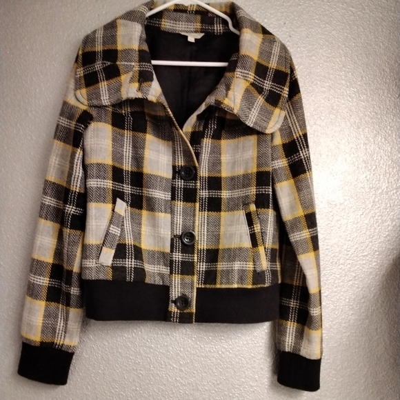Rubbish Plaid Jacket    Size 12 - Picture 1 of 5